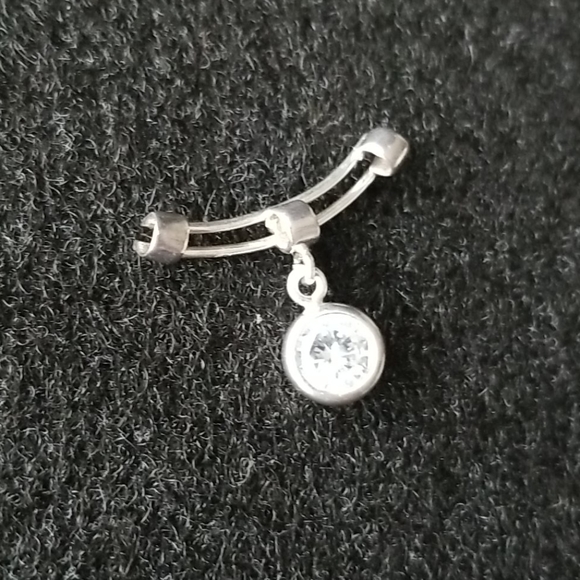 Pendant Sterling Silver cubic zirconia - Picture 4 of 7